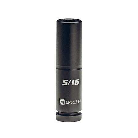 Capri Tools 1/4 in Drive 5/16 in 6-Point SAE Deep Impact Socket CP51254